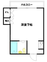 賃貸マンション情報｜錦アトリオ　間取り図