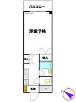 賃貸アパート・賃貸マンション情報｜ラポール　間取り図