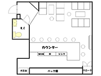 賃貸オフィス・賃貸店舗情報｜レオビル　間取り図