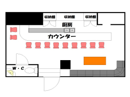 賃貸オフィス・賃貸店舗情報｜タイセイ　ヒルズビル3階　間取り図